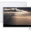 stralen DK 114 zonnestralen door de wolken foto kaart oprechte deelneming